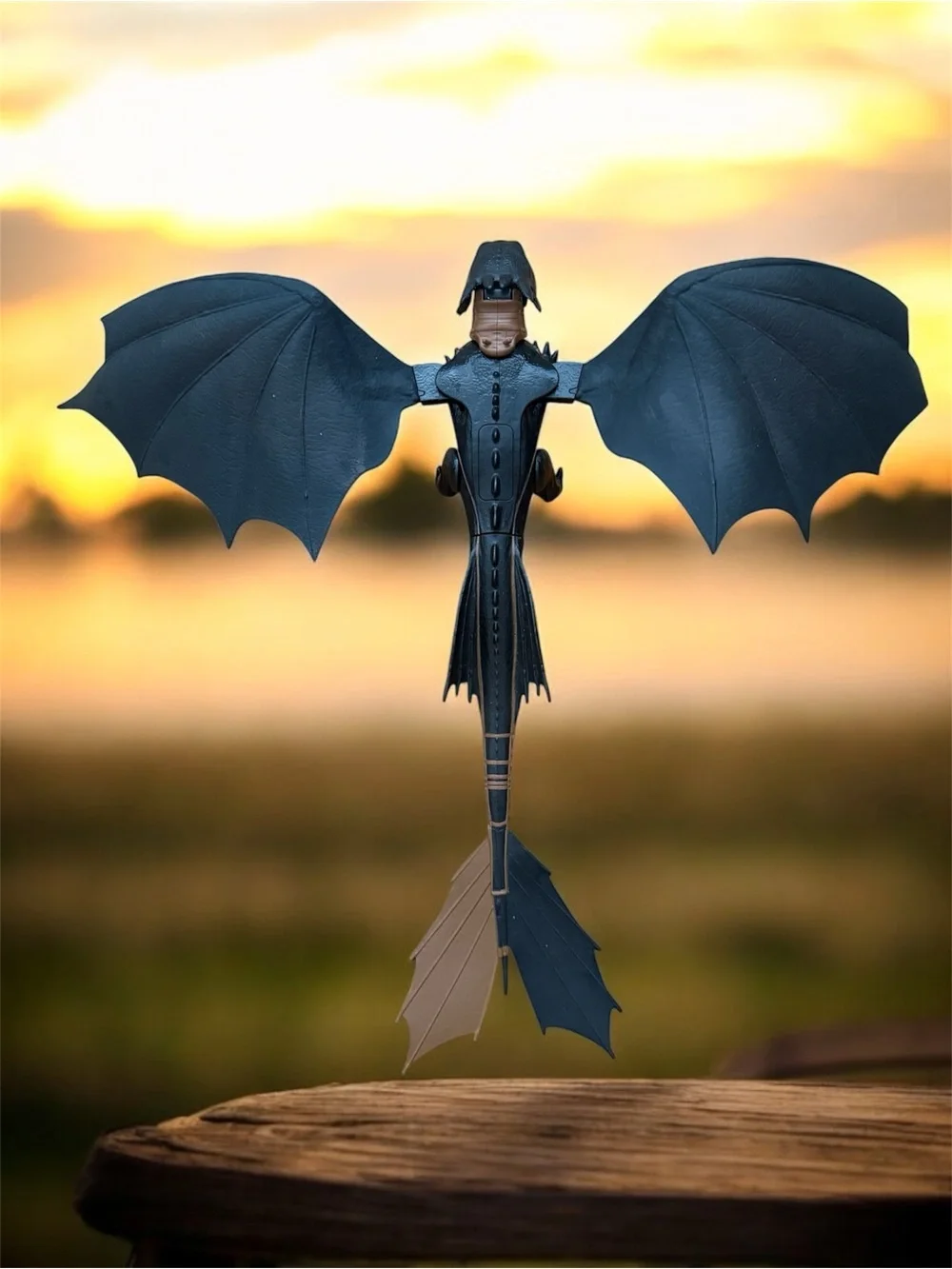 Dreamworks Dragons, How to Train Your Dragon,Toothless Action Figure